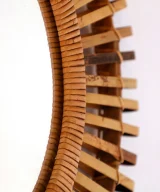 Espejo arteaga Bambú Contemporáneo 67x5x67