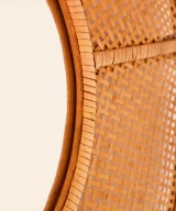 Espejo Bambú Colonial 80x3x80