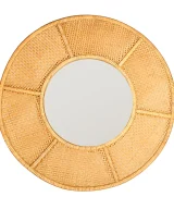 Espejo Bambú Colonial 80x3x80
