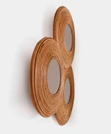 Espejo Bambú Contemporáneo 72x8x64