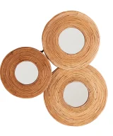 Espejo Bambú Contemporáneo 72x8x64