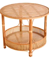 Mesa auxiliar arteaga Bambú Nórdico 61x61x50