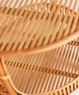 Mesa auxiliar arteaga Bambú Nórdico 61x61x50