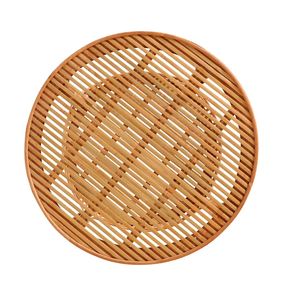 Mesa auxiliar arteaga Bambú Nórdico 61x61x50