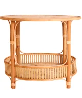 Mesa auxiliar arteaga Bambú Nórdico 61x61x50