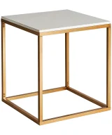 Mesa auxiliar bleg Hierro Art deco 50x50x55