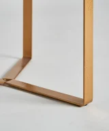 Mesa auxiliar bleg Hierro Art deco 40x40x51