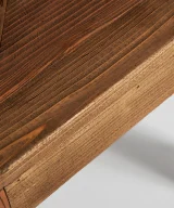 Mesa auxiliar mens Madera de pino Colonial 50x50x50