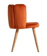 Silla vergne Terciopelo Art deco 55x52x74