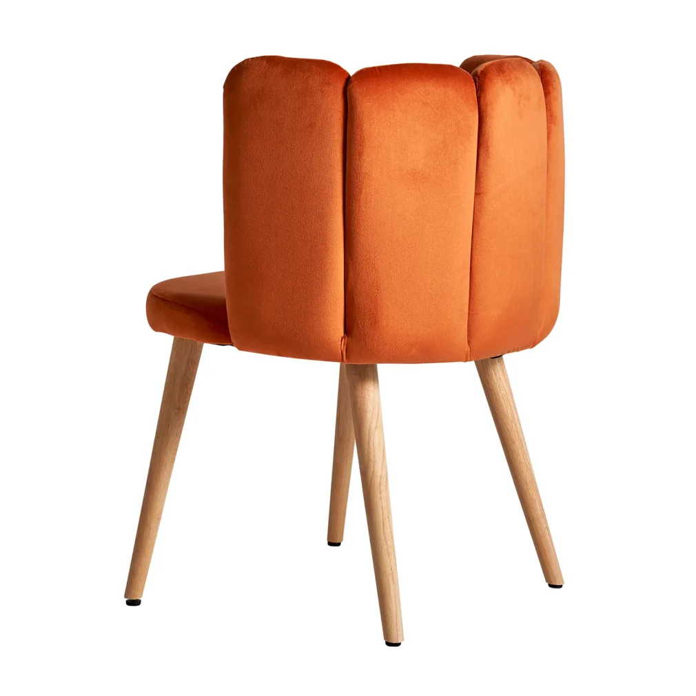 Silla vergne Terciopelo Art deco 55x52x74