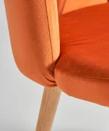 Silla vergne Terciopelo Art deco 55x52x74