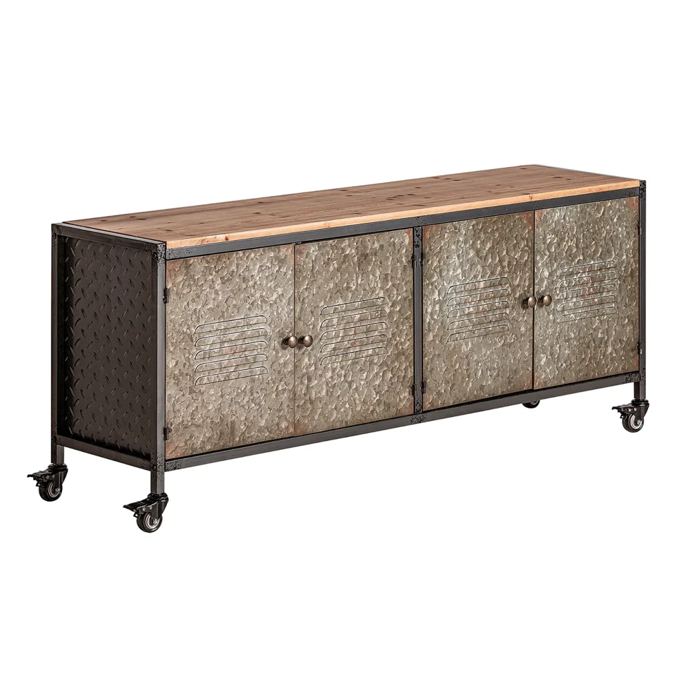 Mueble tv crieff Hierro Industrial 135x35x55