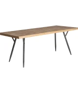 Mesa comedor longford Madera de abeto Industrial 200x90x77