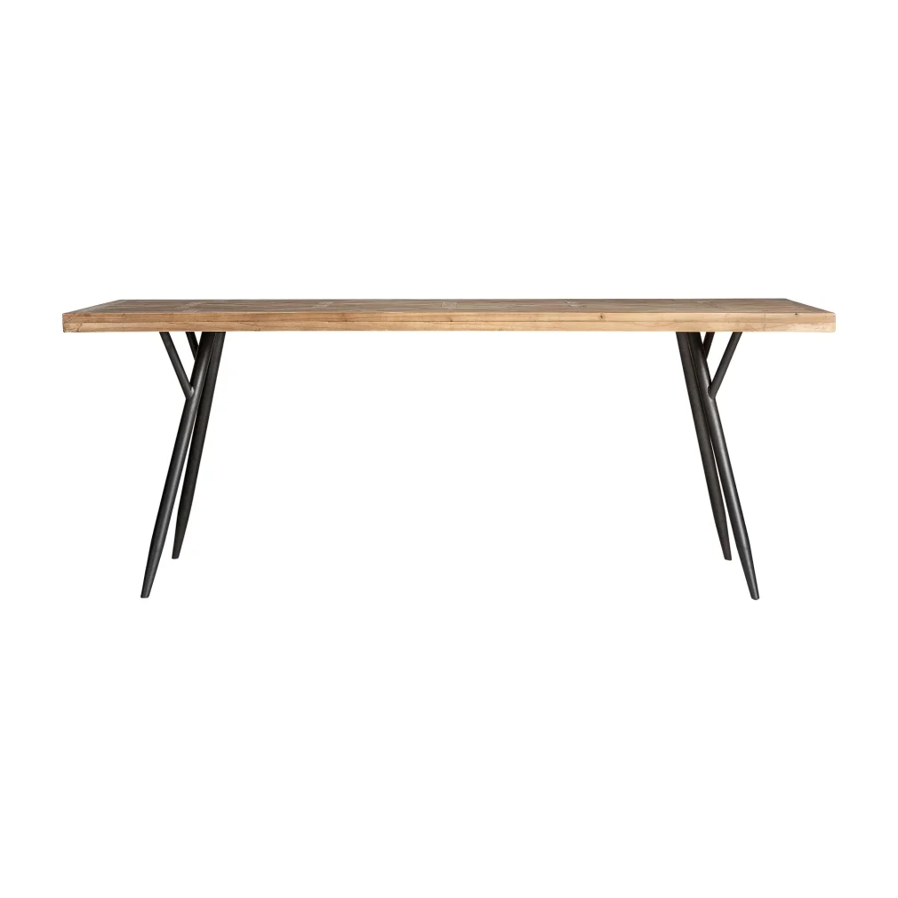 Mesa comedor longford Madera de abeto Industrial 200x90x77