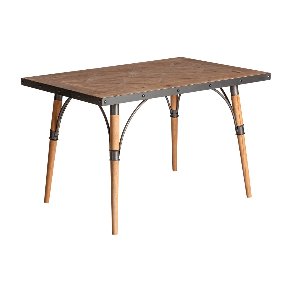 Mesa comedor longford Madera de abeto Industrial 120x81x76
