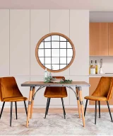 Mesa comedor longford Madera de abeto Industrial 120x81x76