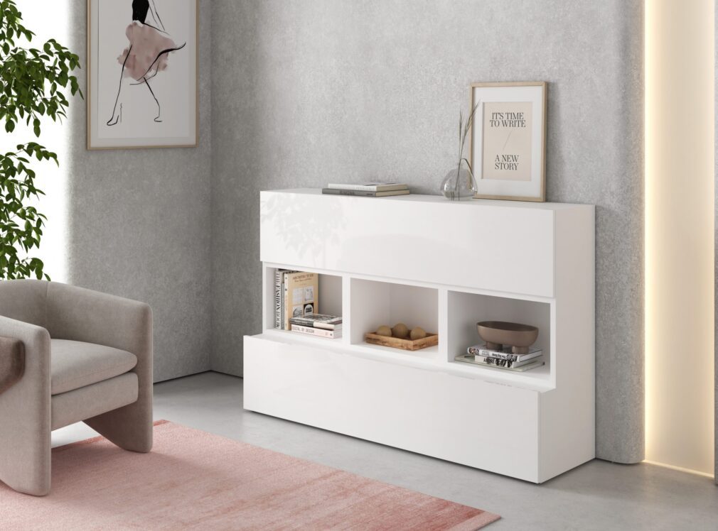 Mueble auxiliar BLOCK color BLANCO
