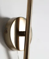 Lámpara de pared Hierro Art deco 21x10x32