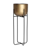 Macetero allan Hierro Art deco 28x28x71