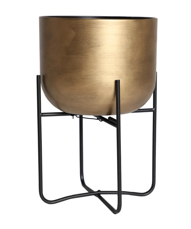 Macetero allan Hierro Art deco 31x31x50