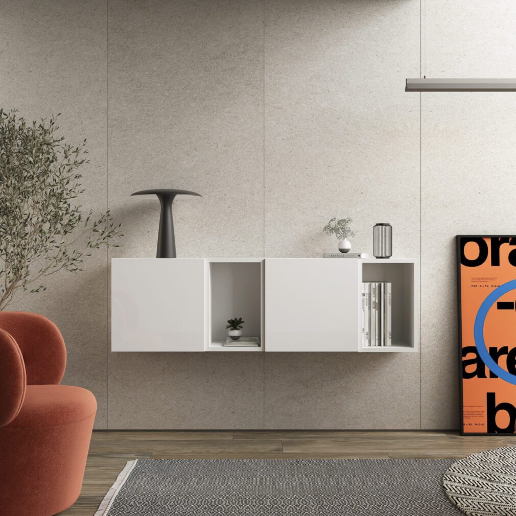 Mueble auxiliar BLOCK color BLANCO