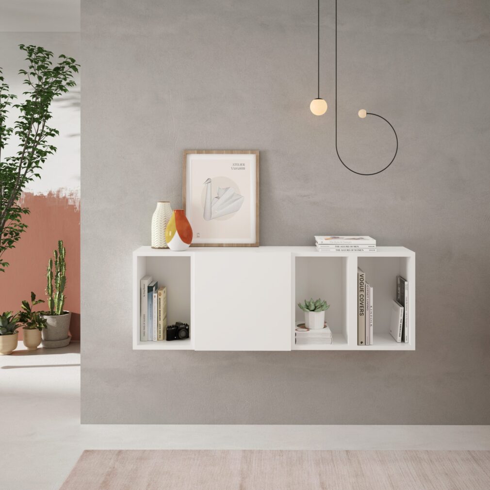 Mueble auxiliar BLOCK color BLANCO