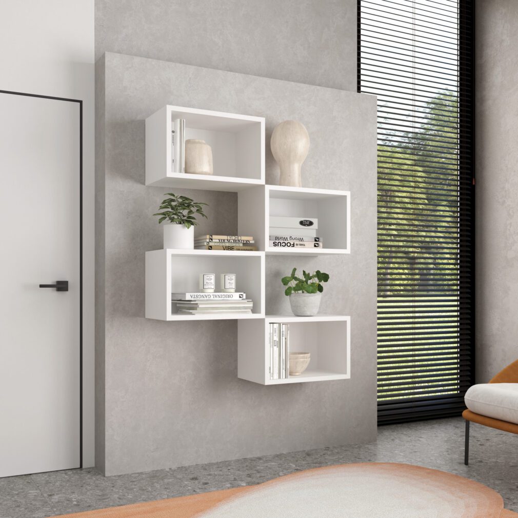 Mueble auxiliar BLOCK color BLANCO