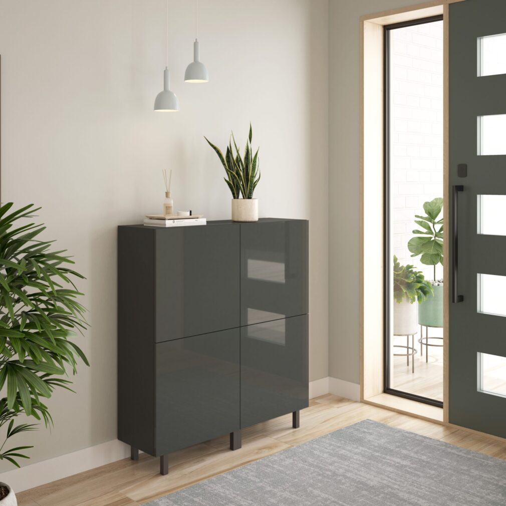 Mueble auxiliar BLOCK color GRAFITO