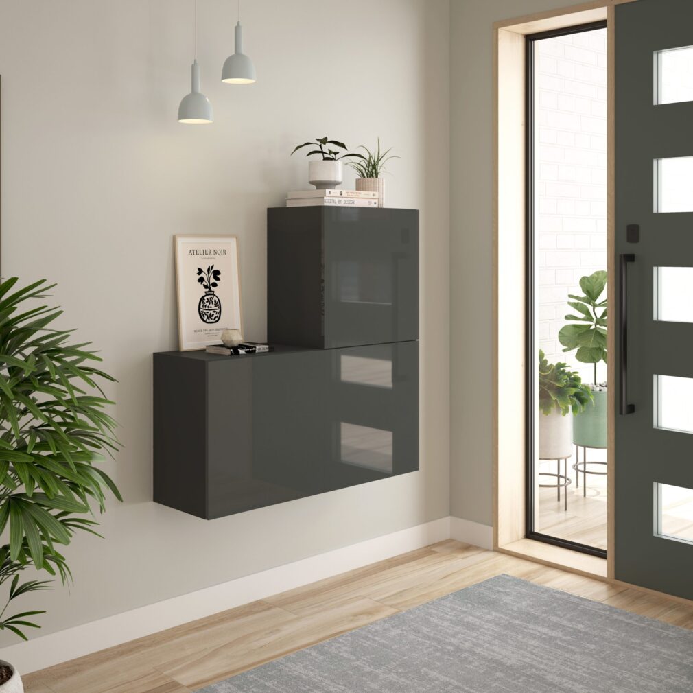 Mueble auxiliar BLOCK color GRAFITO