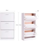 Zapatero blahnik Madera dm Shabby chic 60x24x117