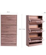 Zapatero blahnik Madera dm Shabby chic 60x24x117
