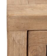 Mueble tv natural madera de olmo salón 180 x 40 x 60 cm