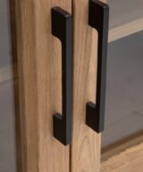 Mueble tv natural madera de olmo salón 180 x 40 x 60 cm