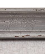 Cabecero gris madera / tejido 162 x 7 x 144 cm