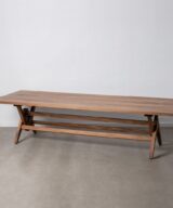 Mesa comedor natural madera de suar 300 x 110 x 76 cm