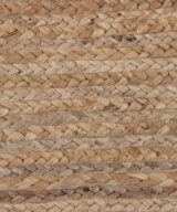 Alfombra natural-blanco yute decoración 290 x 200 cm