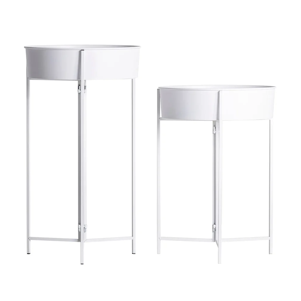 Macetero j/2 Hierro Shabby chic 41x41x66
